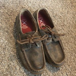 Twisted X leather shoes